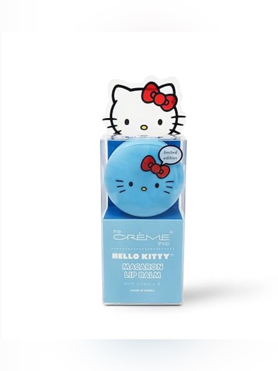 The Creme Shop Other - 5/$35 One The Creme Shop X Hello Kitty Macaron Lip Balm Cool As Mint retails $10